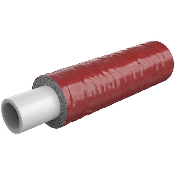 Rura PERTAL² w czerwonej izolacji 6 mm ultraLINE - 16x2.2 zwój 50 m