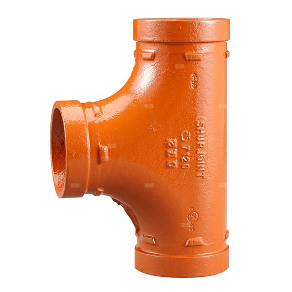 Trójnik pomarańczowy Groove - 168.3