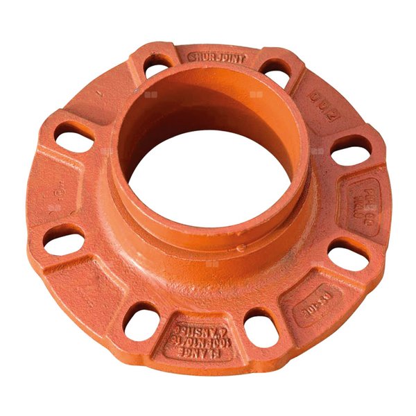 Adapter kołnierzowy uniwersalny pomarańczowy Groove - 114.3