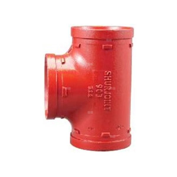 Trójnik krótki czerwony Groove - 219.1