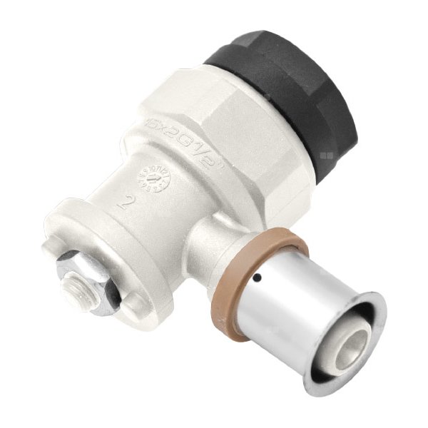 Kolano ścienne PPSU z uszami GW ultraPRESS - 16 Rp1/2'' L = 40.5 mm
