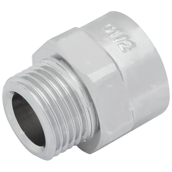 Korpus przyłączki niklowany do rury FI15 - G1/2''