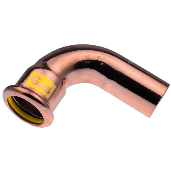Kolano nyplowe 90' Copper Gas - 15