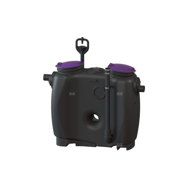 Separator tłuszczu EasyClean D Standard, NS 2, z bezpośrednim napełnianiem, bez SonicControl