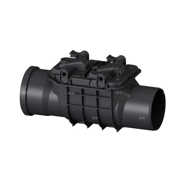 Zawór zwrotny (zasuwa burzowa) prosty Staufix DN100 jednoklapowy