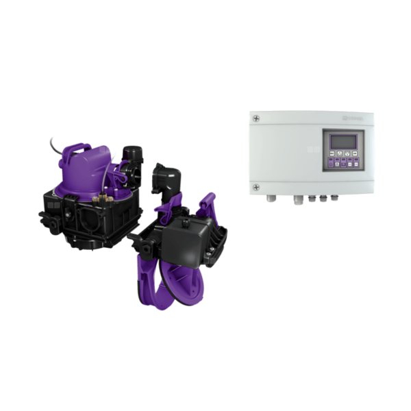 Zestaw do przezbrajania Pumpfix F Komfort DN100-200 do studz. przeciwzalew. LW800/1000