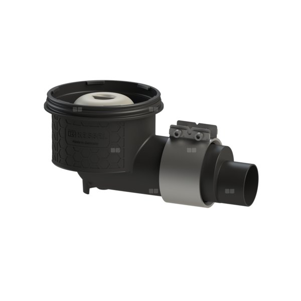 Korpus wpustu Ecoguss, DN 50, odpływ boczny