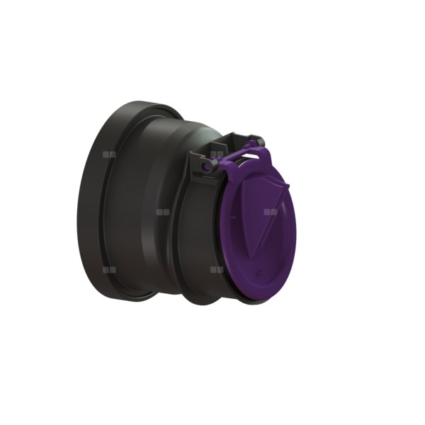 Klapa końcowa DN 125