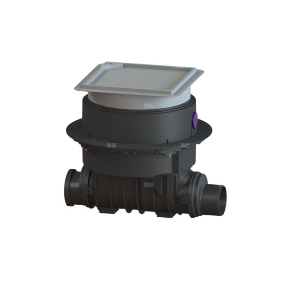 Korpus/ czyszczak Controlfix DN125 z pokrywą pod płytki