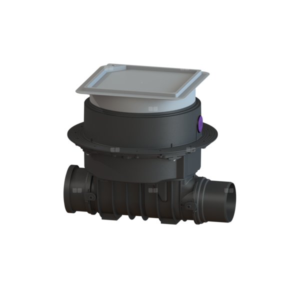 Korpus/ czyszczak Controlfix DN150 z pokrywą pod płytki