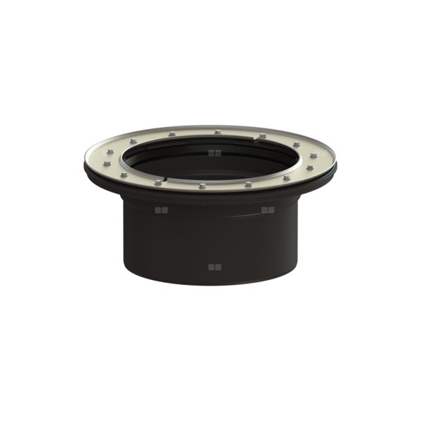 Przedłużka z kołnierzem i przeciwkołnierzem