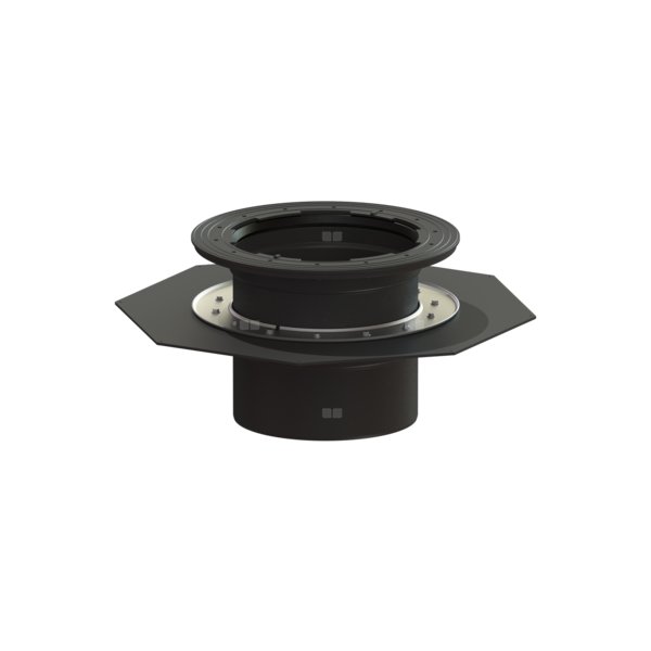 Przedłużka z kołnierzem do zabudowy w betonie wodoszczelnym