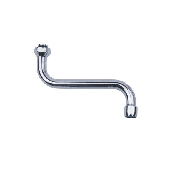 Wylewka do armatury sanitarnej typ S 18 mm 3/4'' KFA Armatura dolna, blister długość 250 mm mosiądz chrom