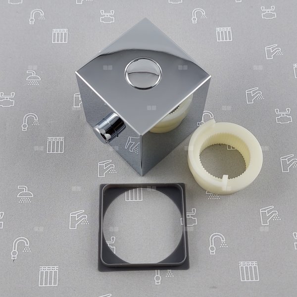 Uchwyt regulacji temperatury wody do baterii natryskowej termostatycznej LOGON CHROM