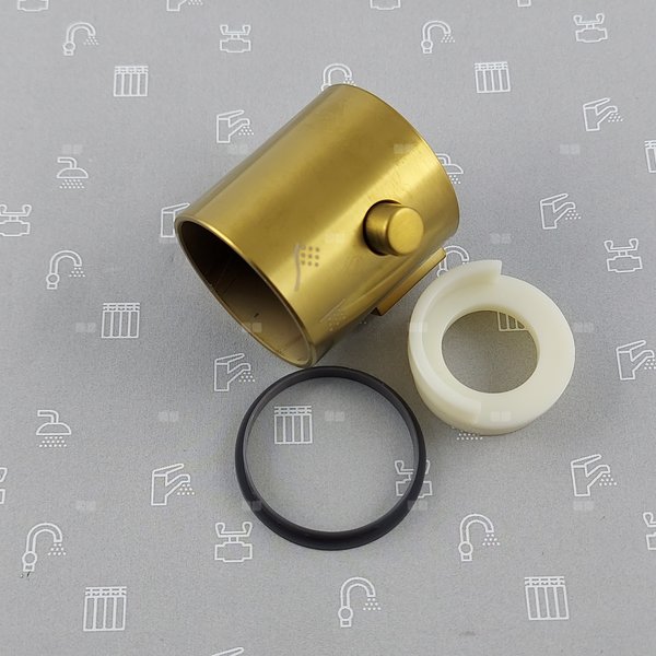 Uchwyt regulacji strumienia wody do baterii natryskowej termostatycznej MOZA GOLD