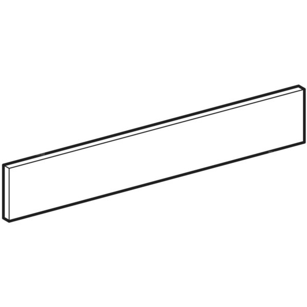 Listwa dekoracyjna Koło Modo do szafki pod umywalkę, 60cm, chrom