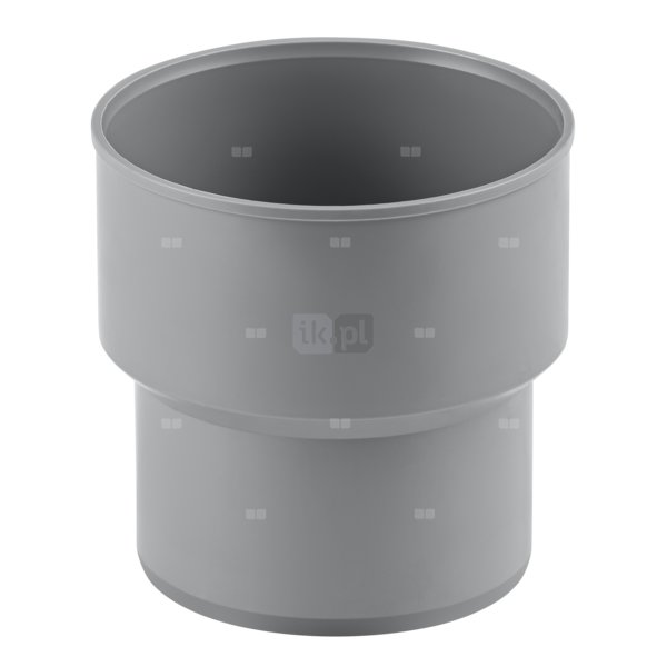 Złączka do rur metalowych MAGNAPLAST HT PLUS HTUG, PP (szary), DN 110 (ww x ww), do kanalizacji