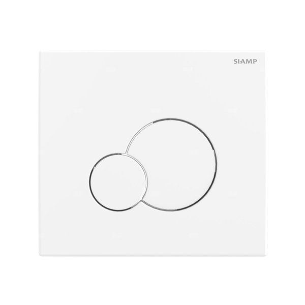 Przycisk GLOBE biały