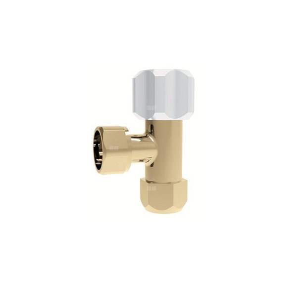 Zawór kątowy odcinający do stelaży podtynkowych