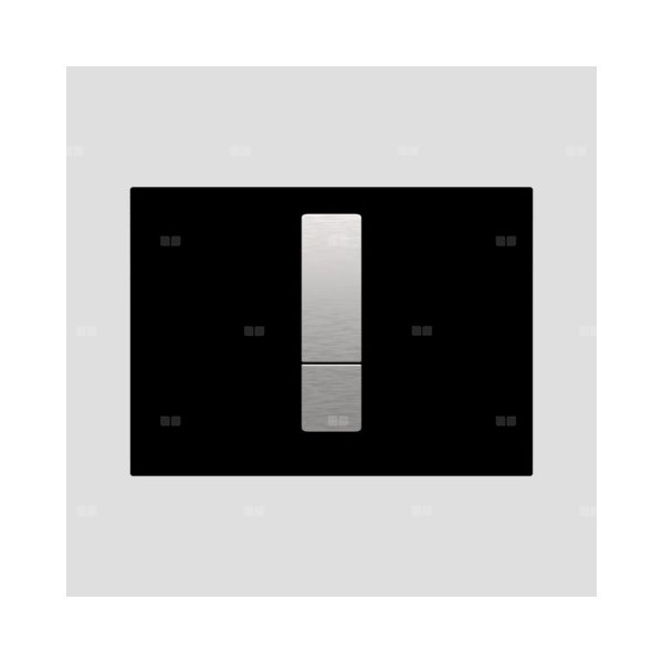 Przycisk spłukujący do stelaża (Mechaniczny) MERFLOW-ABU BRIGHT, kolor czarny
