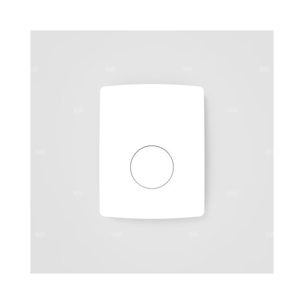 Przycisk pisuarowy biały