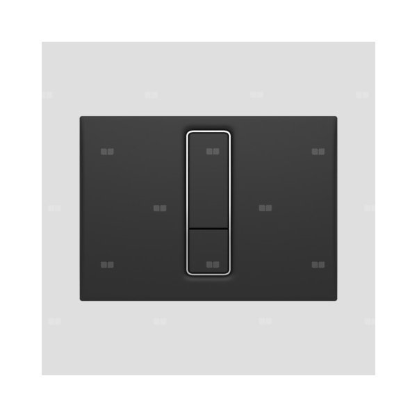 Przycisk spłuk. INEO BRIGHT czarny (DUROPLAST)