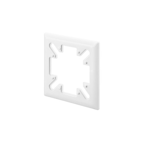 Ramka osłonowa do natynkowego montażu termostatów R-Tronic, 88 x 88 mm, biała