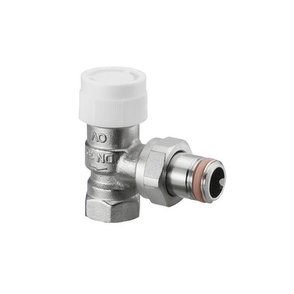 Zawór grzejnikowy OVENTROP 1183784, połączenie 1/2'' x 1/2'' mosiądz