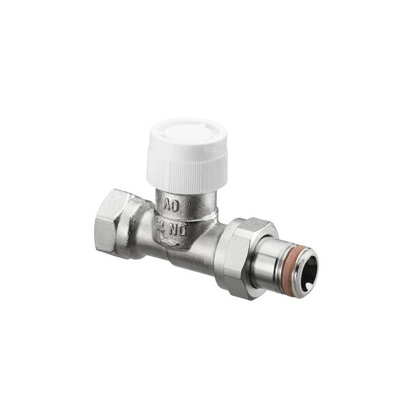 Zawór grzejnikowy OVENTROP 1183884, połączenie 1/2'' x 1/2'' mosiądz