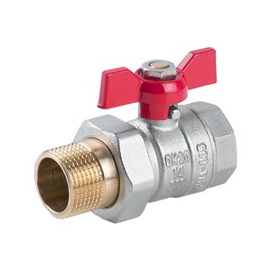 PHA-005 G1/2 WZ PN30 DN15 Kurek kulowy śrubunek dławik II CuZn-C