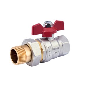 PHA-007 G1/2 WZ PN30 C DN15 Kurek kulowy śrubunek dławik CuZn-C