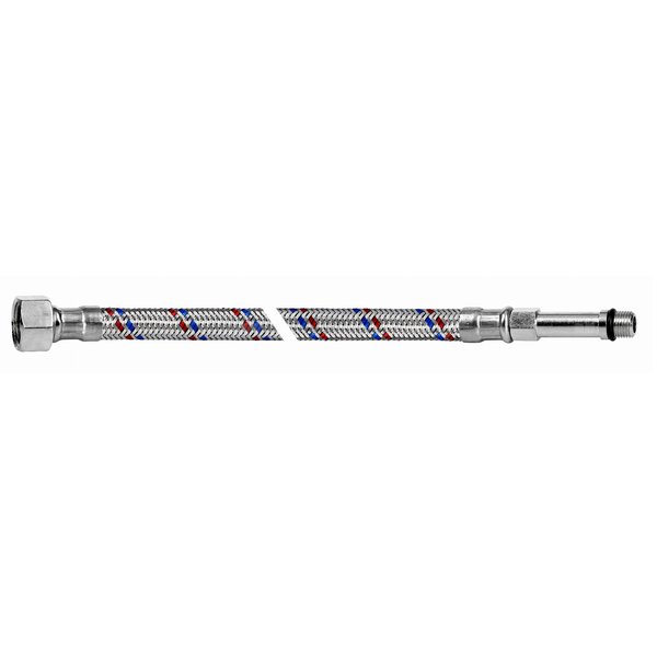 QIK Wąż elastyczny w oplocie INOX 3/8 X M10 25 KR