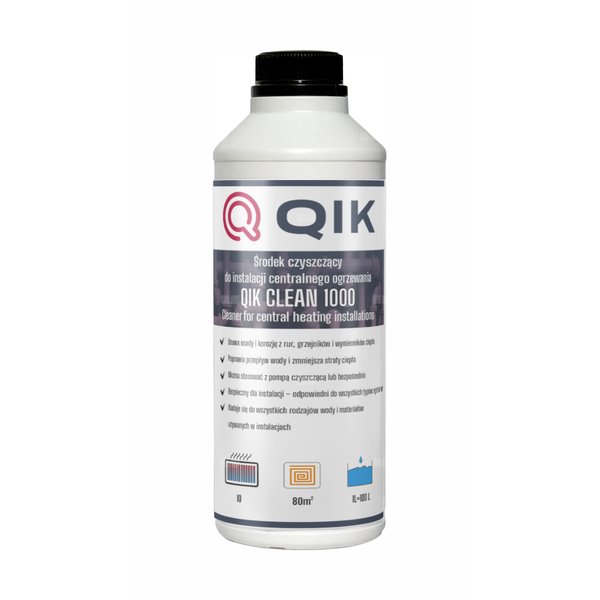 QIK Clean 1000 - środek czyszczący do instalacji
