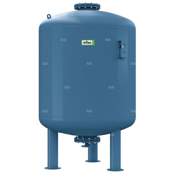 Naczynie wzbiorcze REFLEX DE 4000, pojemność 4000 l, 10 bar / 70'C, kolor niebieski, do instalacji  C.W.U.