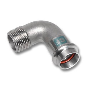 NiroSan®-Press SF Kolano 90 st. PxGZ 35x11/4
