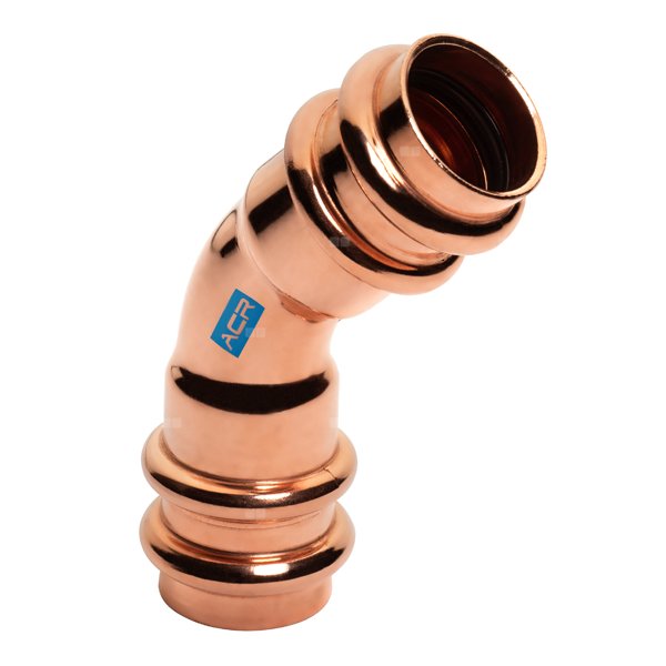 Łuk 45' SANHA ACR Press, 3/4'' (zw x zw)