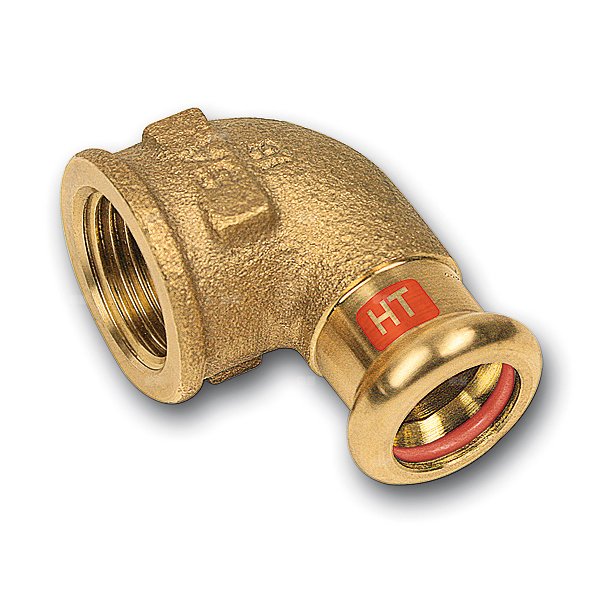 Kolano 90' SANHA Press Solar, Cu, 42 mm x 1 1/2'' (zw x GW)