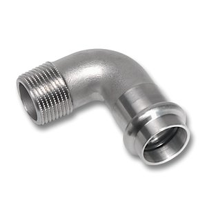 NiroSan®-Press Kolano 90 st. PxGZ 28x1