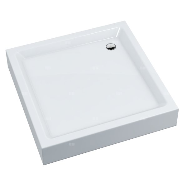 Brodzik akrylowy Eko 2.0 90x90x16 cm, kwadratowy