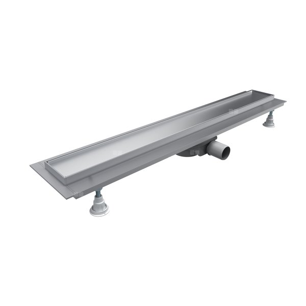 Schedpol Odpływ liniowy Standard Plus Base-Low 80x8x7 cm, prostokątny