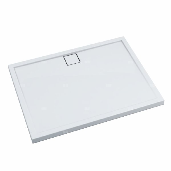 Brodzik kompozytowy Stabilsound Plus® Omega 80x120x5 cm, prostokątny