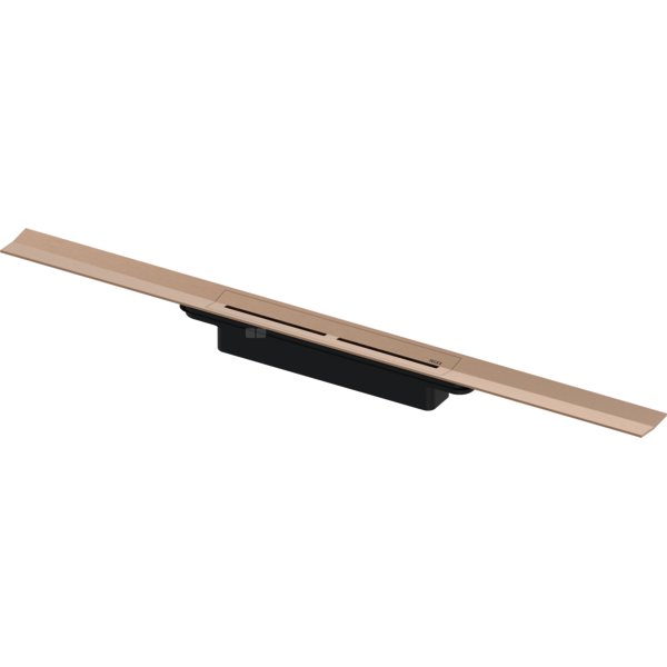 Odpływ prysznicowy liniowy TECE drainprofile, 1200 x 55 x 8 mm, czerwone złoto szczotkowane