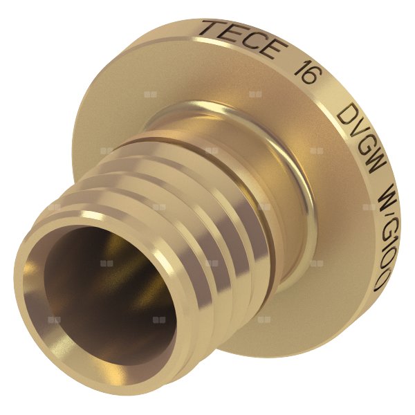 Korek TECE flex mosiądz końcówka wtykowa (20 mm)
