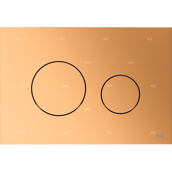 Przycisk spłukujący do stelaża (Mechaniczny) TECE loop tworzywo, kolor mosiądz metaliczny