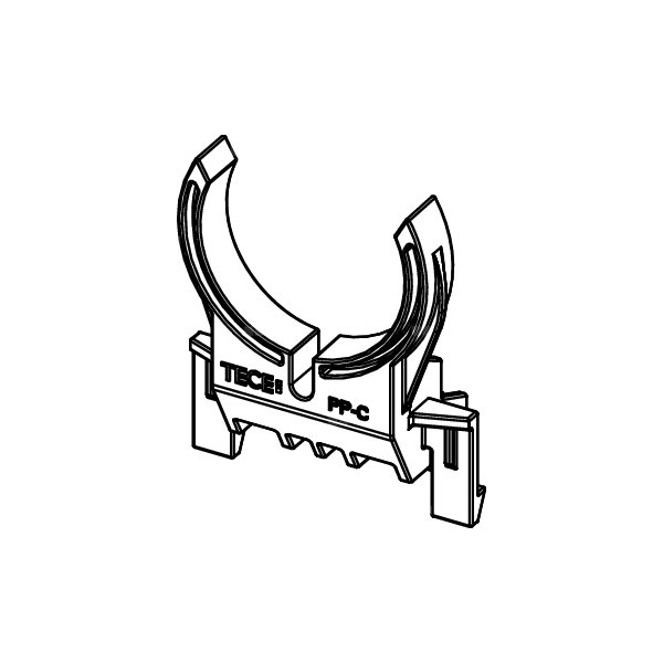 Spinka (zatrzask) do kolana spustowego TECE profil