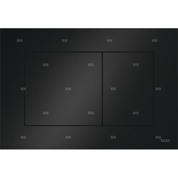 Przycisk spłukujący do stelaża (Mechaniczny) TECE now tworzywo, kolor czarny połysk