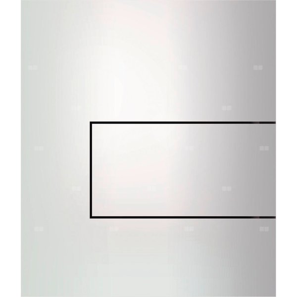 Przycisk spłukujący do stelaża do pisuaru (Mechaniczny) TECE square metal, kolor biały połysk