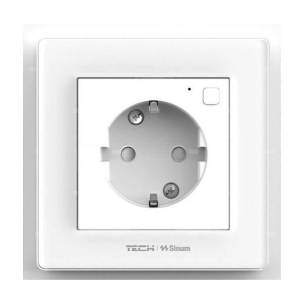 Gniazdko doramkowe niesterowalne FF-230s, kolor Biały