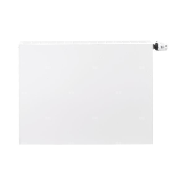 Grzejnik płytowy typ 11 TERMO TEKNIK Design Flat Front zasilany z dołu z wbudowanym zaworem termostatycznym wym. 300 x 400 mm, kolor biały, moc 188 W